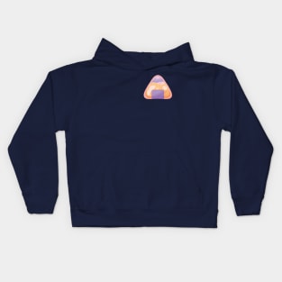 Orange Onigiri Kids Hoodie